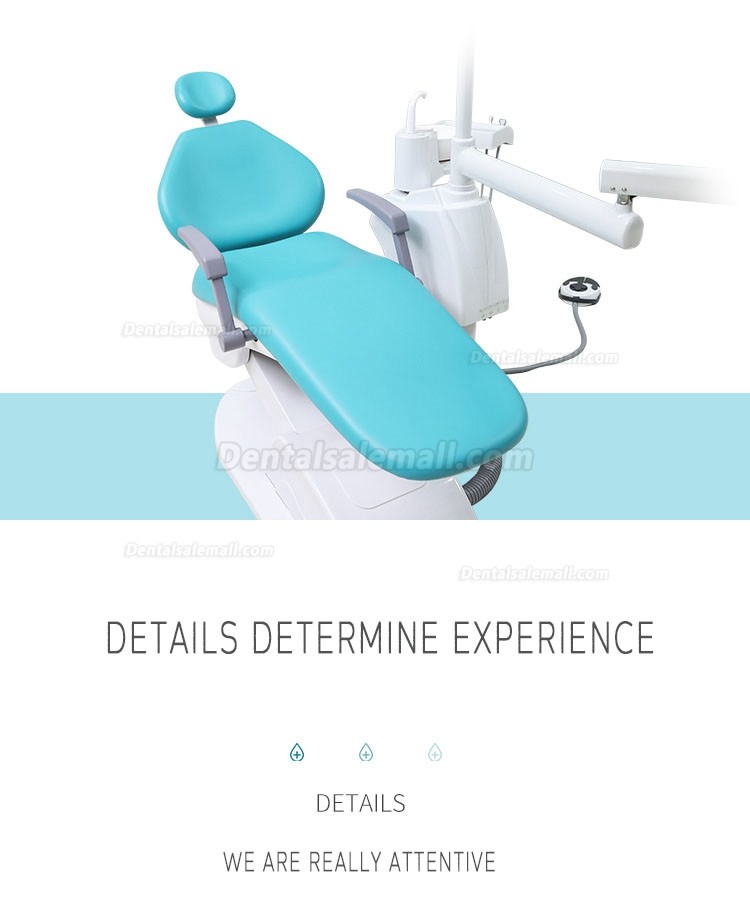 Tuojian® TJ-995A Adult Dental Chair Treatment Unit with Led Sensor Oral Light